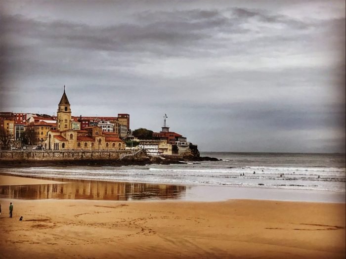 Playa de San Lorenzo Gijón