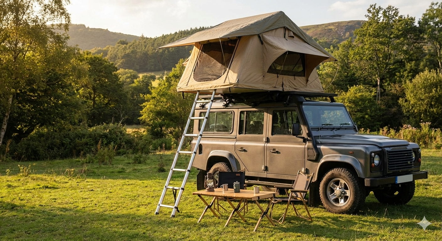 En este momento estás viendo Tiendas de campaña de techo: ventajas